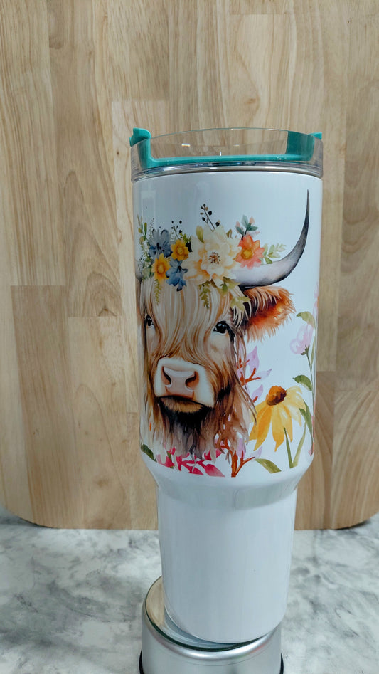 40oz Tumbler #1 Teal