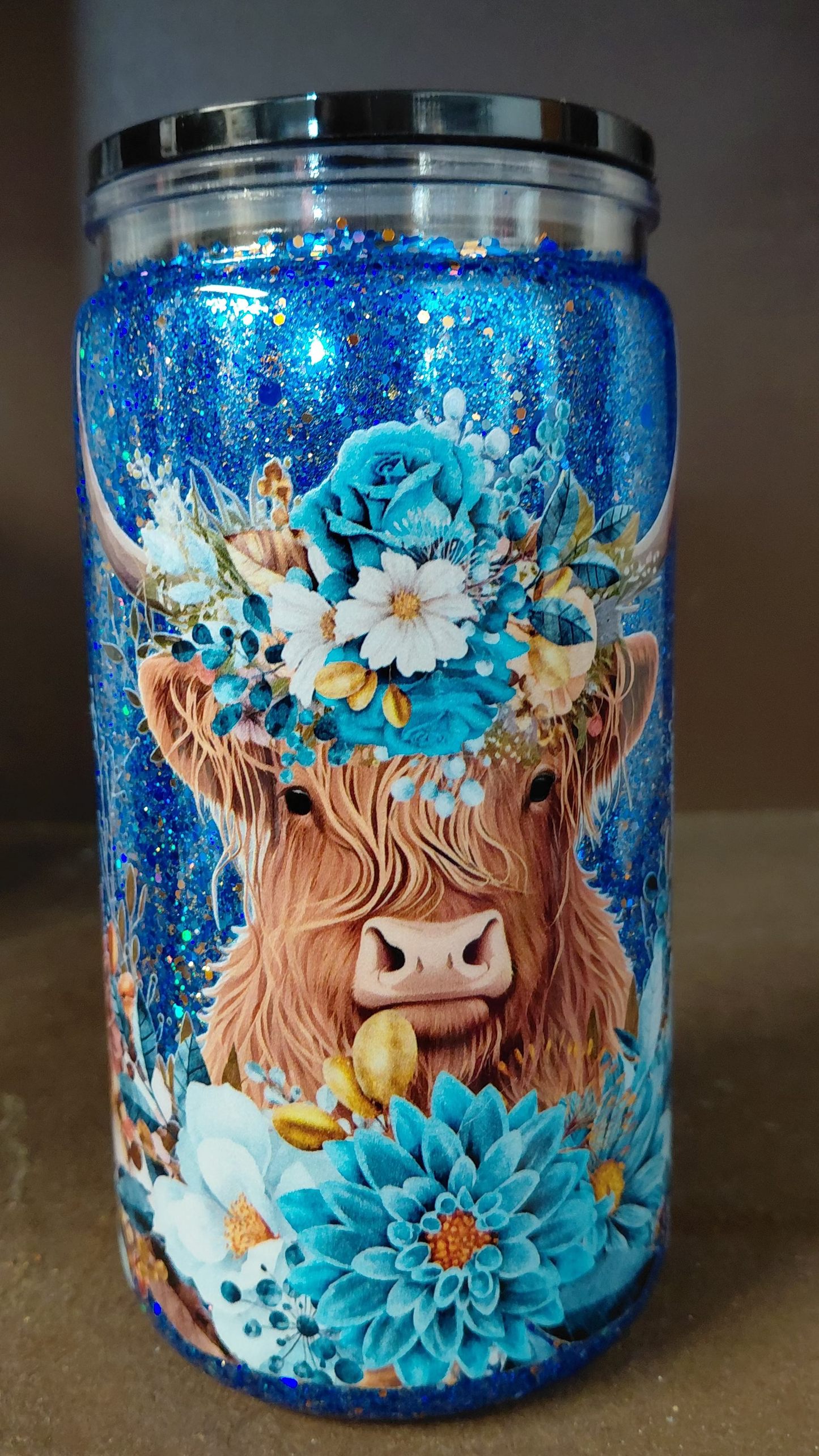 16oz Glitter