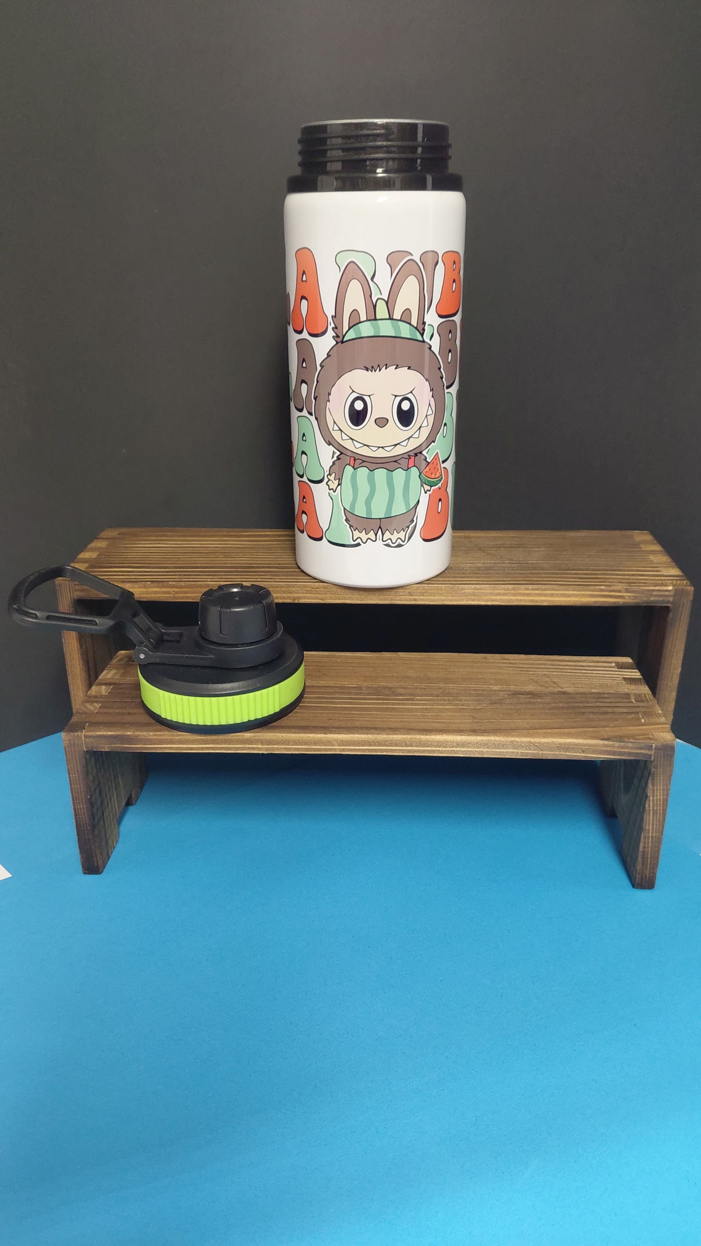 20oz Single Aluminum Wall with Plastic Mouth 2