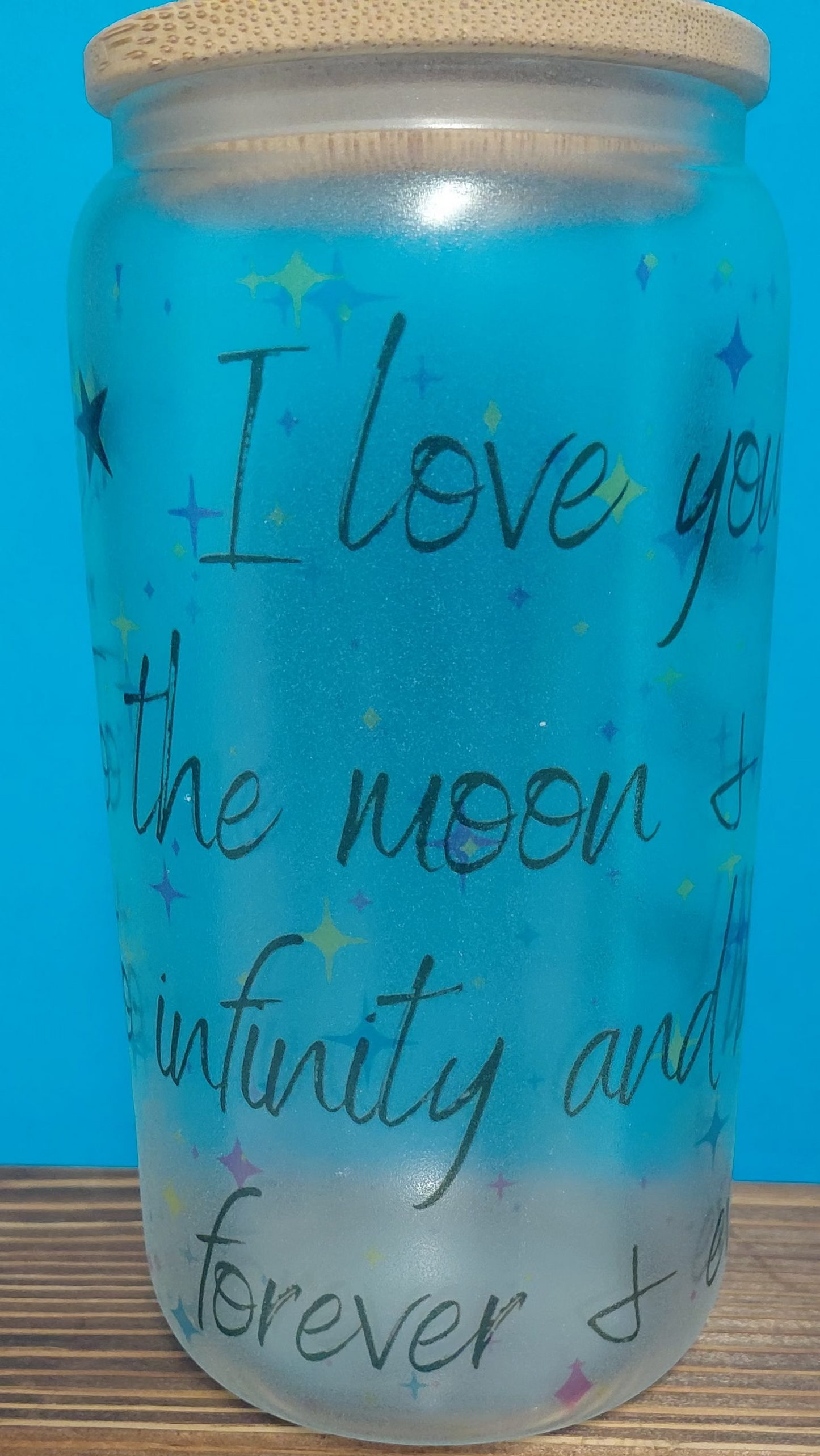 16oz Glow in the Dark Green Glass Tumbler  1