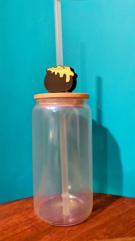 #14 STRAW TOPPER Set of 2