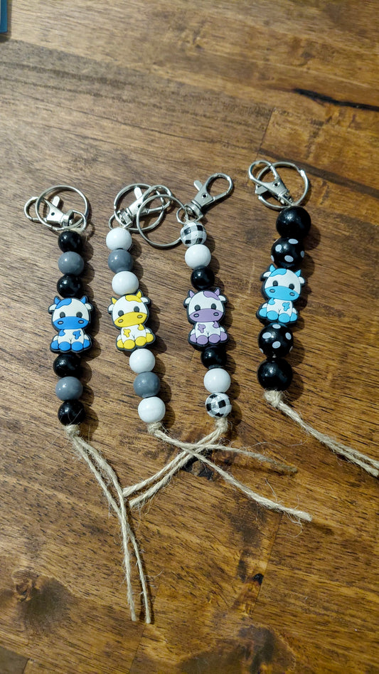 #1 Cow Key Chains