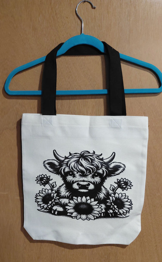 #8 Linen Tote Bag 15"X16"