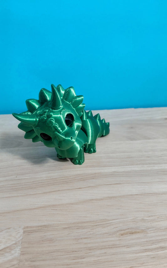 Triceratops flexi, fidget, decoration