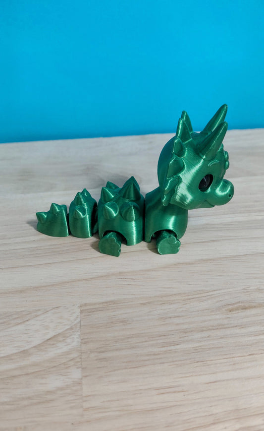 Triceratops flexi, fidget, decoration