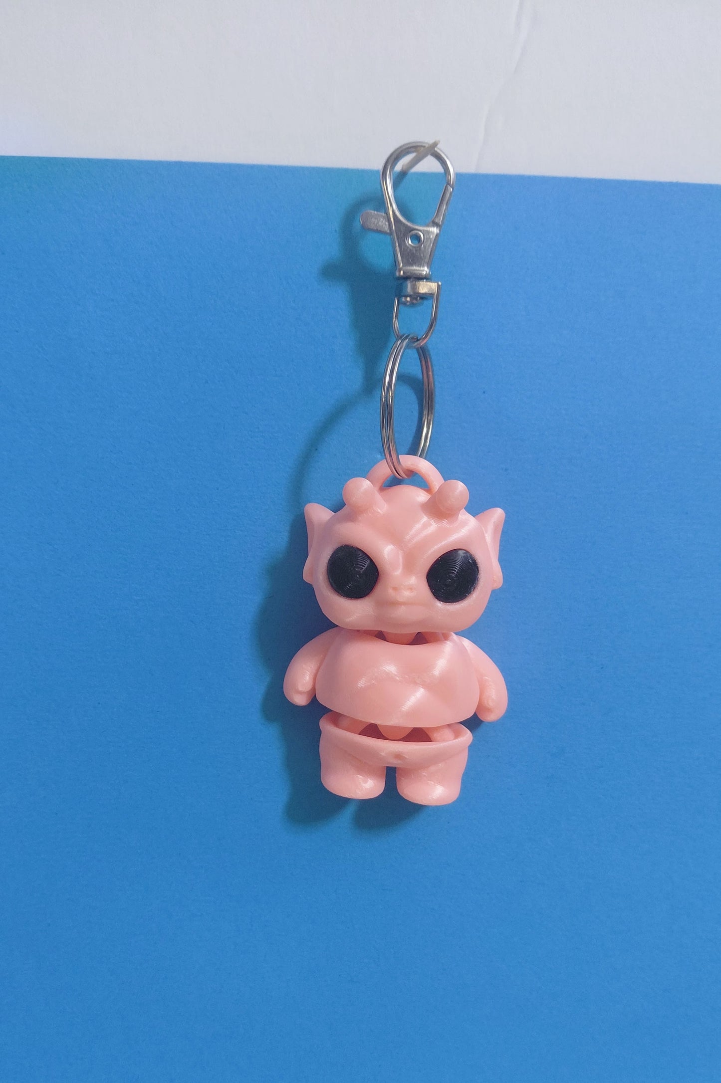 Pink Alien Key Chain