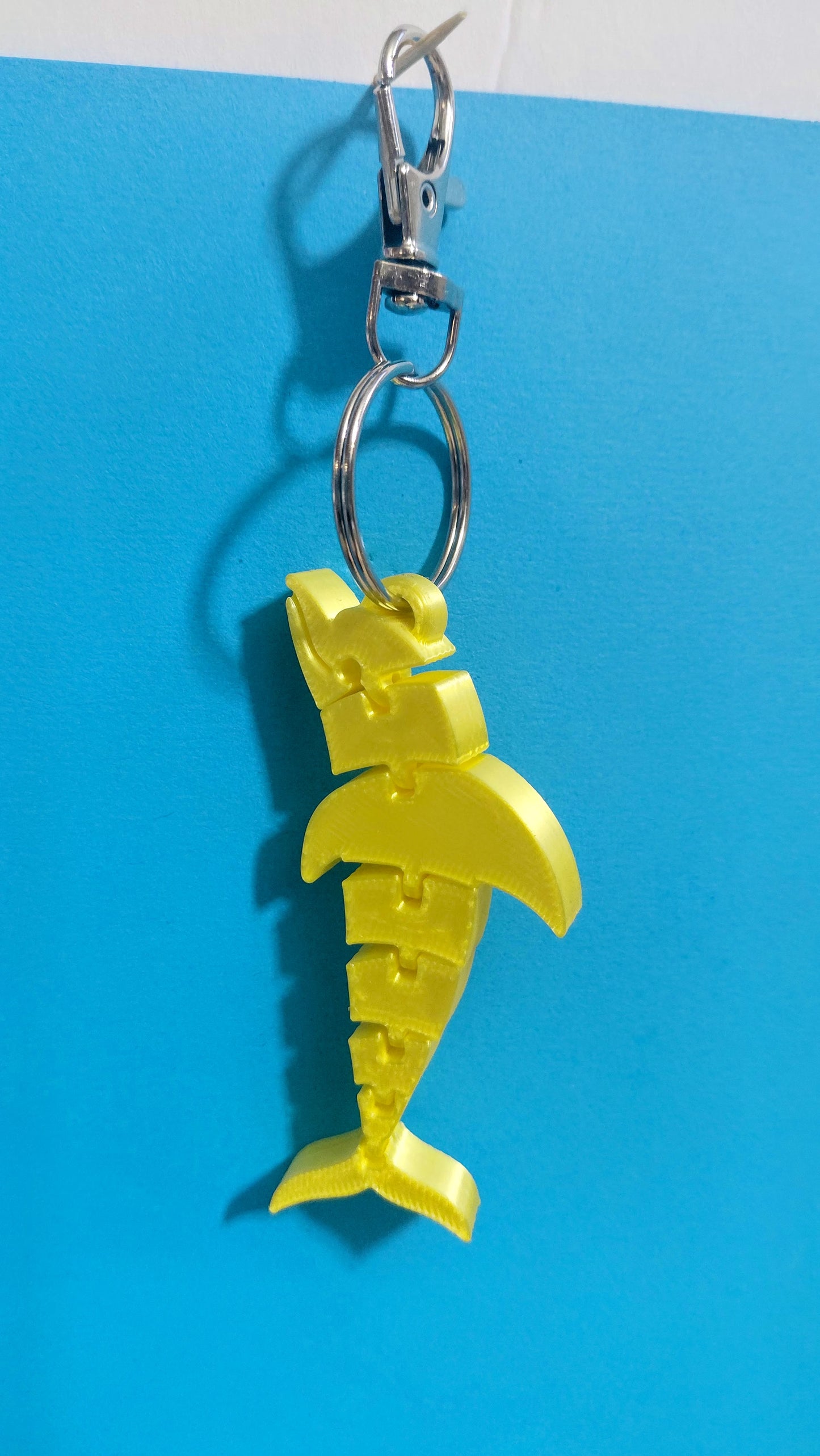 Flexi Dolphin Key Chain