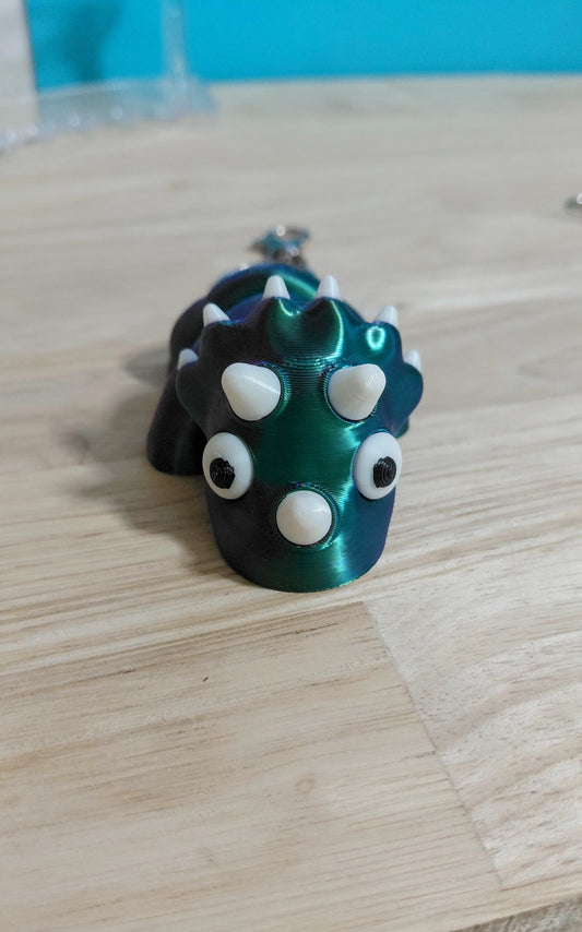 Triceratops Key Chain