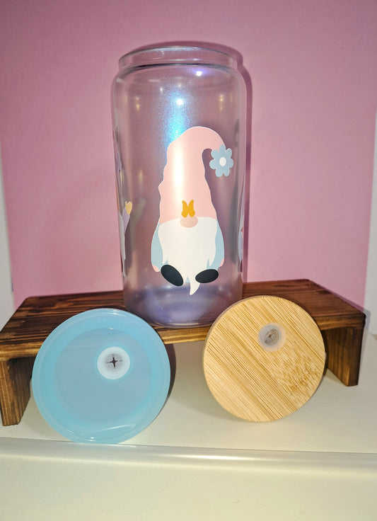 16oz Iridescent Glass Tumbler