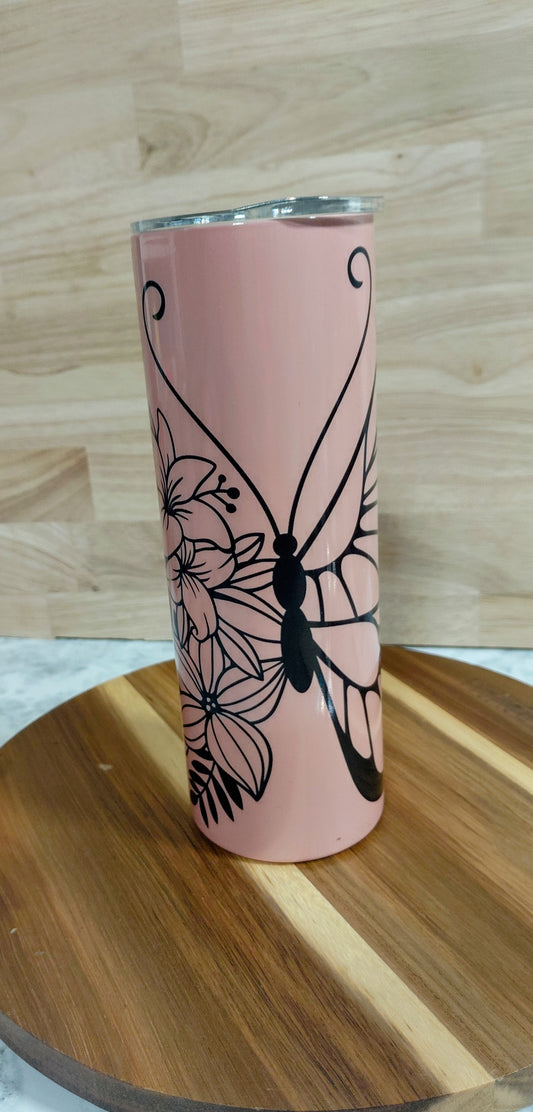 20oz Tumbler (Pink) 1