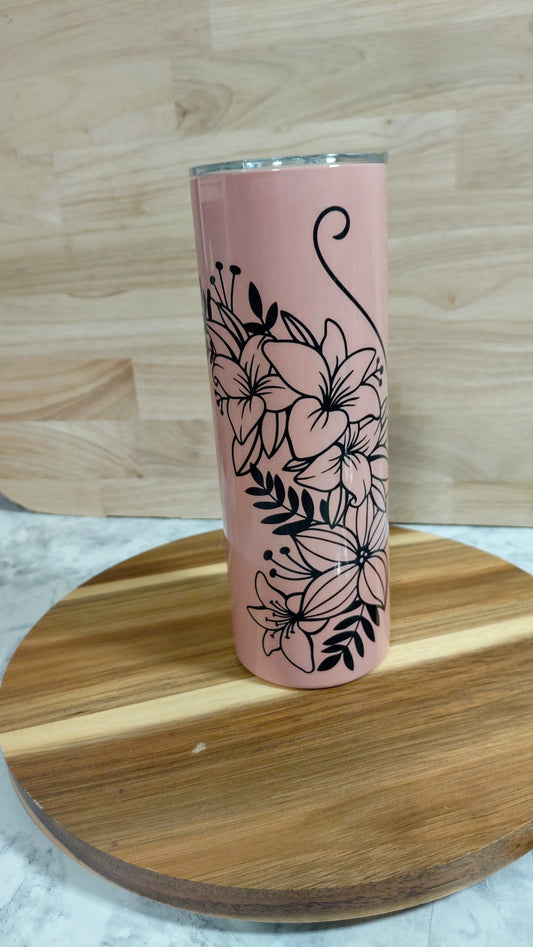 20oz Tumbler (Pink) 1