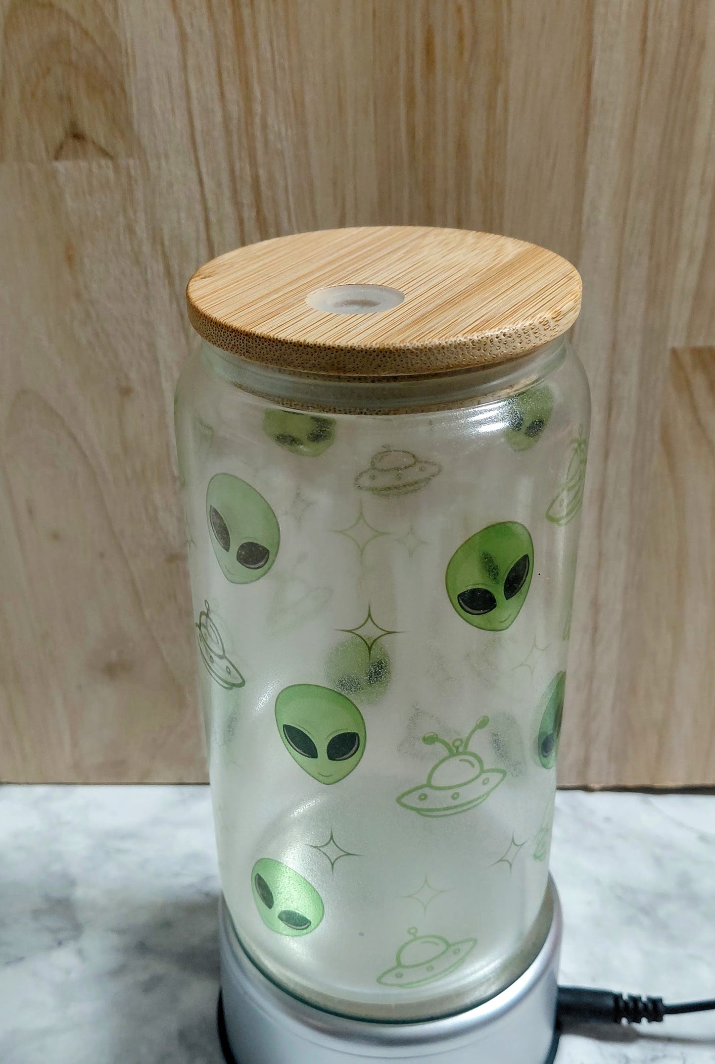 16oz Glow in the Dark Green