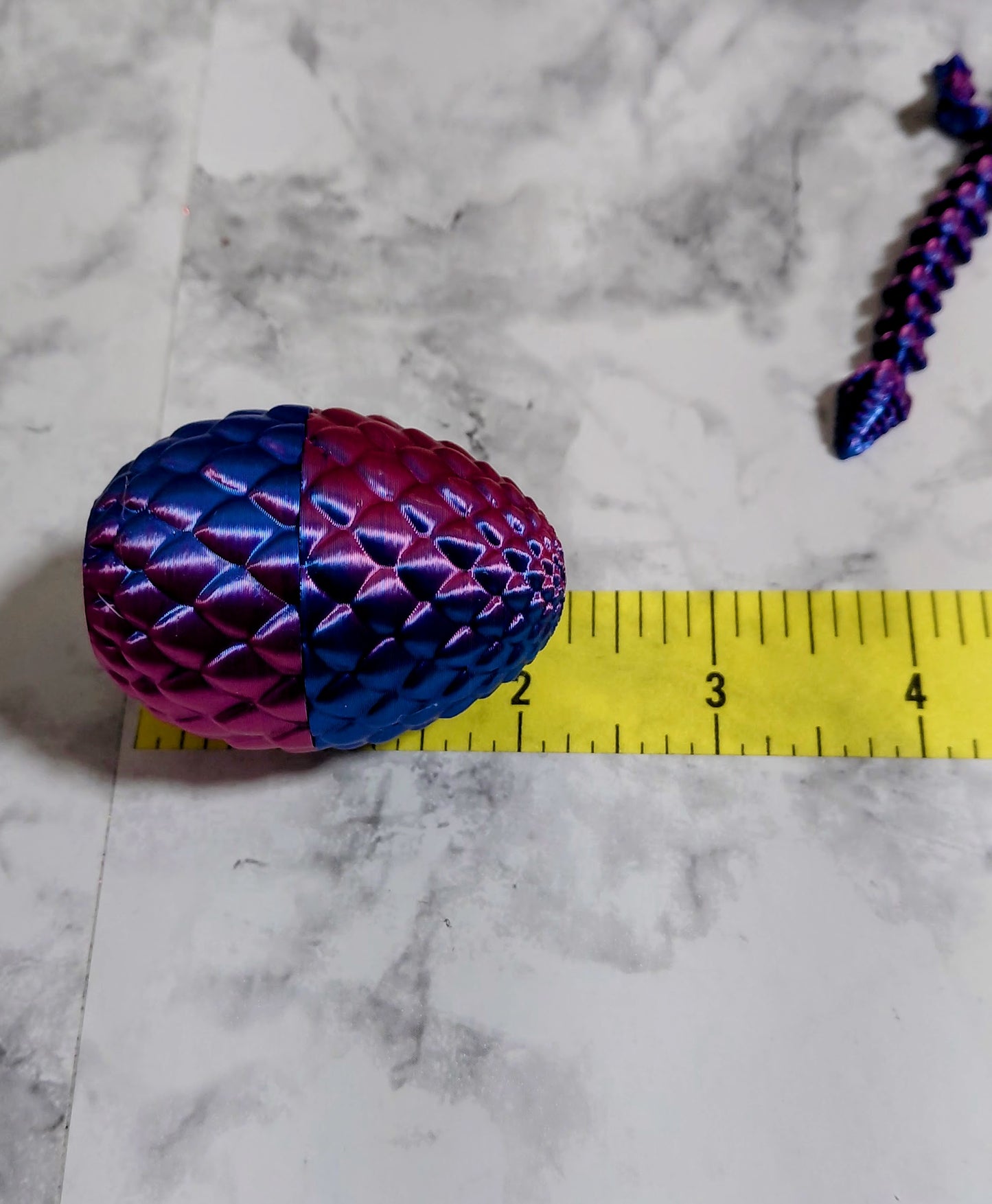 3D Printed Dragon with Egg
