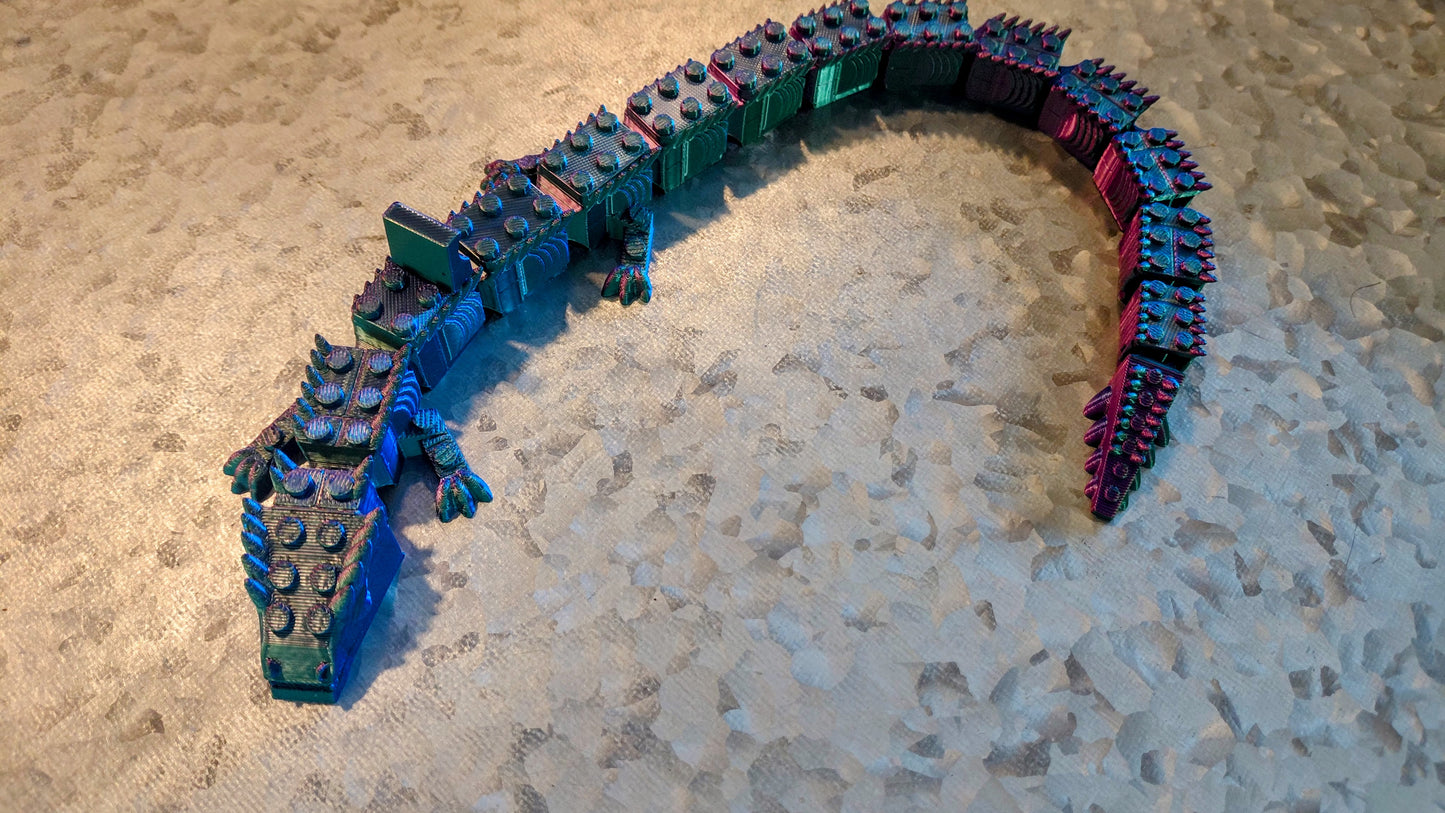#1 Bricks Dragon (Mini-Figure Not Included)