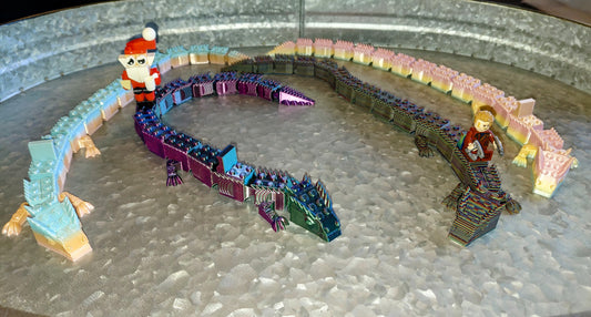 #4 Bricks Dragon (Mini-Figure Not Included)