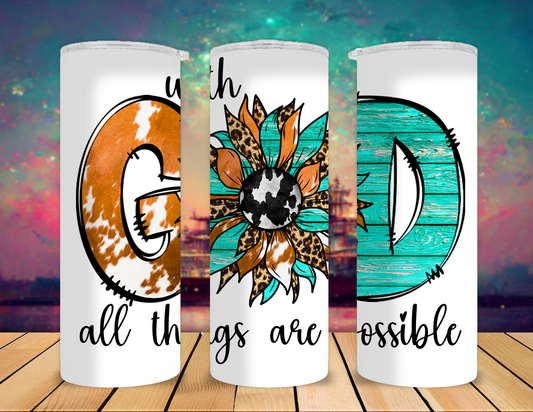 20oz Tumbler #1 Religion